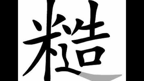 how to write chinese 糙丨Chinese stroke order中文汉字笔顺动画