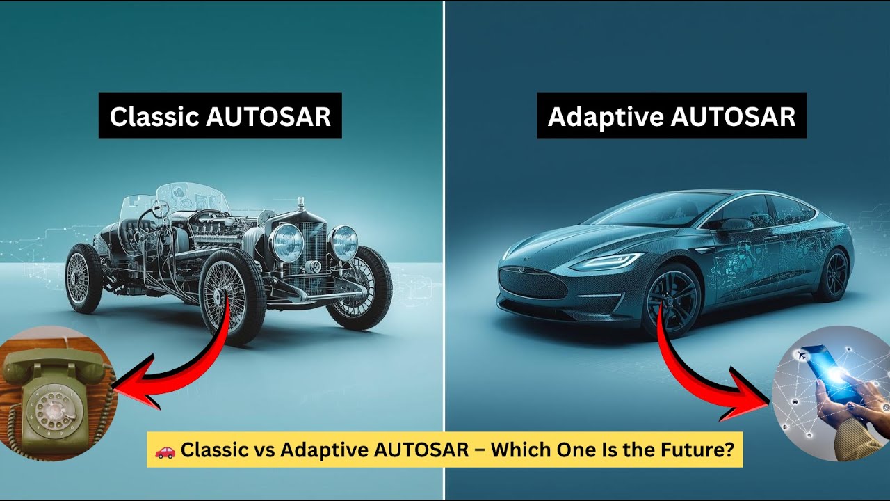 🚗 Classic vs Adaptive AUTOSAR – Which One Is the Future? #AUTOSAR # ...