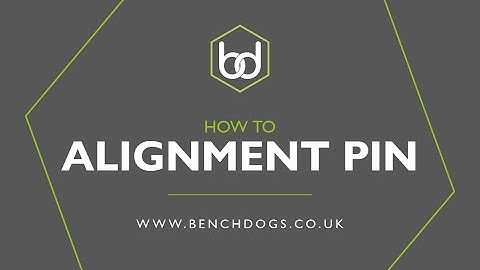 Quad Hinge System Alignment Pin - How to
