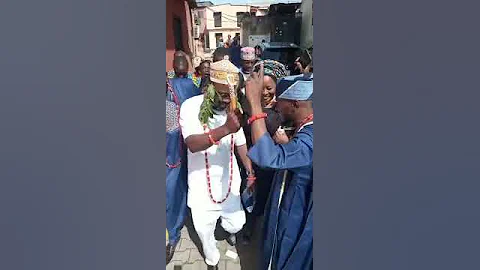 PASUMA WAS GIVING A TITLE AS HIGH CHIEF ATUNLUSE OF OMOLE LAND..... CONGRATULATIONS ANOBI OMOLE