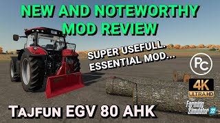 Tajfun EGV 80 AHK | Mod Review | Farming Simulator 22