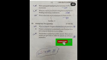 JAMMU UNIVERSITY SEM 2 Communication English paper