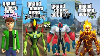 Evolution of Ben 10 Alien in GTA Games | #gta #ben10 screenshot 3