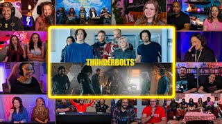 MCU Fans React To BUCKY, AVA, JOHN & ALEXEI SAVE YELENA & BOB | Thunderbolts Movie Reaction Mashup