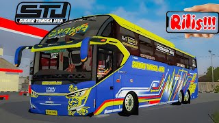 SHARE❓❓ MOD BUS SR2 TRONTON LIVERY STJ DRAKA TERBARU BUSSID V3.7.1 screenshot 4