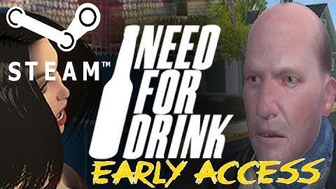NEED FOR DRINK - STEAM Early Access PC game review by Xzulas