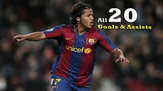 Giovani dos Santos || All 20 Goals & Assist For Barcelona (2006-2008)