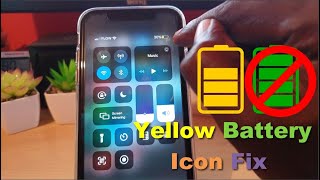 iPhone Yellow Battery Icon Fix screenshot 1