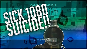 MW3 Out of Map Trickshotting - #1 (SICK 1080 SUICIDE!)