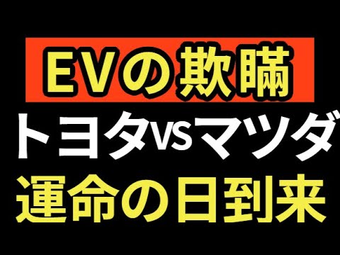 EV終了の危機 トヨタとマツダの明暗―"ブレない戦略"が生んだ圧倒的な差
