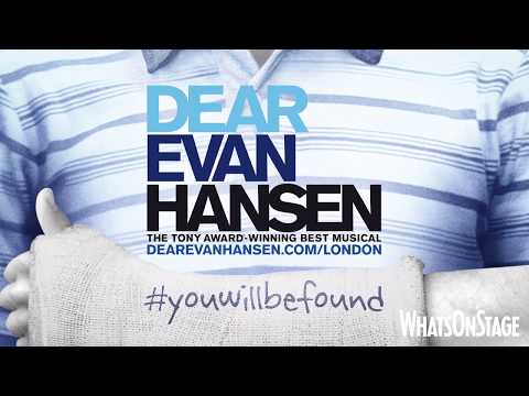 Dear Evan Hansen | West End teaser trailer - Dear Evan Hansen | West End teaser trailer