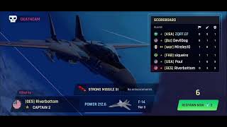 روعه الرجوع وضرب الخصم في لعبه سكاي واريورس sky warriors screenshot 5