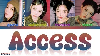 tripleS AAA (트리플에스) - Intro: Access Lyrics [Color Coded Han/Rom/Eng]