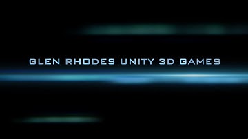 Glen Rhodes - Unity 3D Game Developer - Promo Video