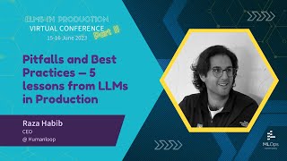 Pitfalls And Best Practices 5 Lessons From Llms In Production Raza Habib Llms In Prod Con 2