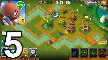 LINE Little Knights Gameplay Walkthrough Part 5 (Android IOS)