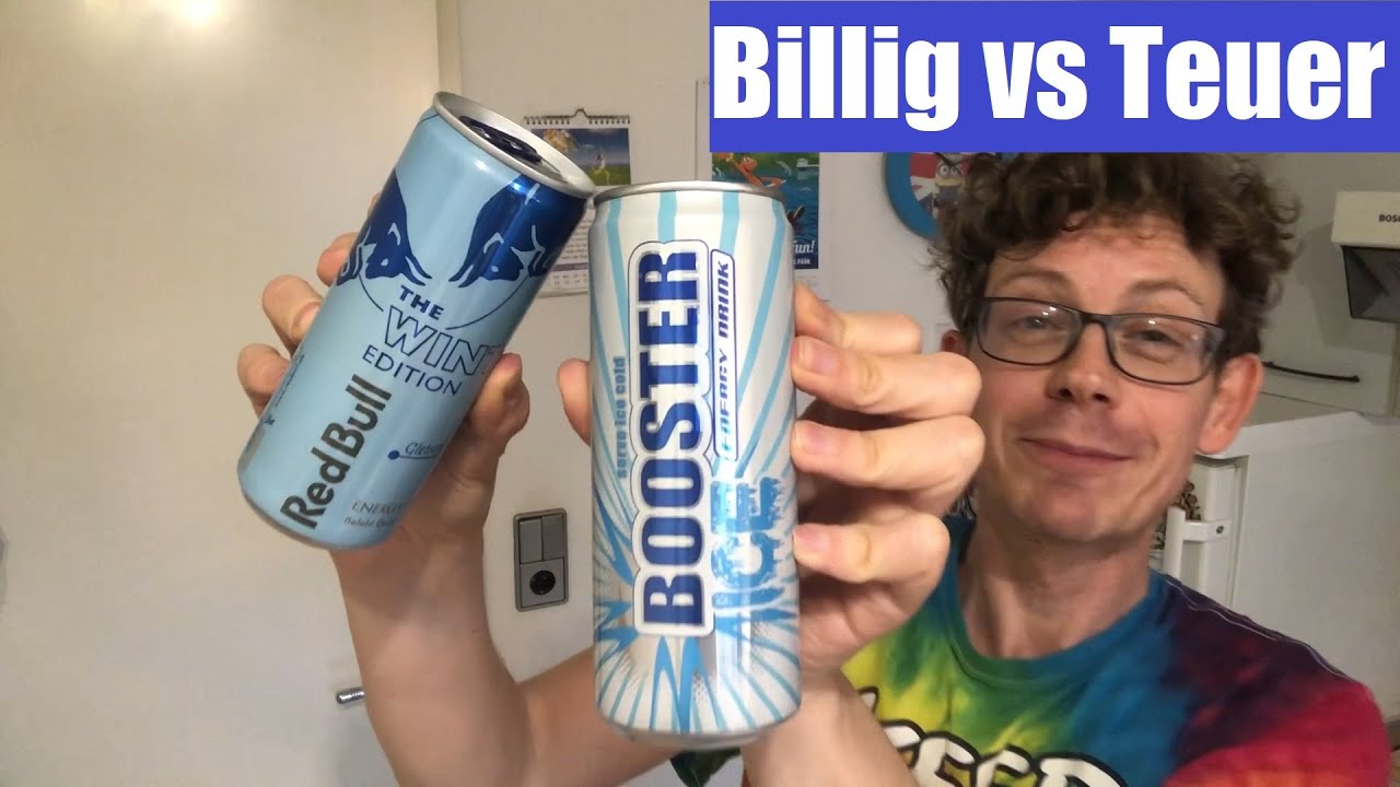 Booster Ice Vs Red Bull Gletschereis Im Test Billig Vs Teuer Youtube