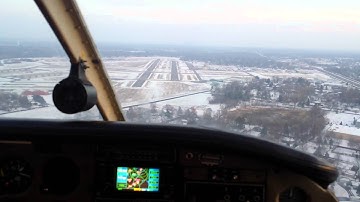 First multi engine flight - approach - landing