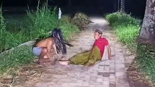 Di tarik hantu pas lagi ngaji || Prank hantu lucu || Pocong lucu di indonesia