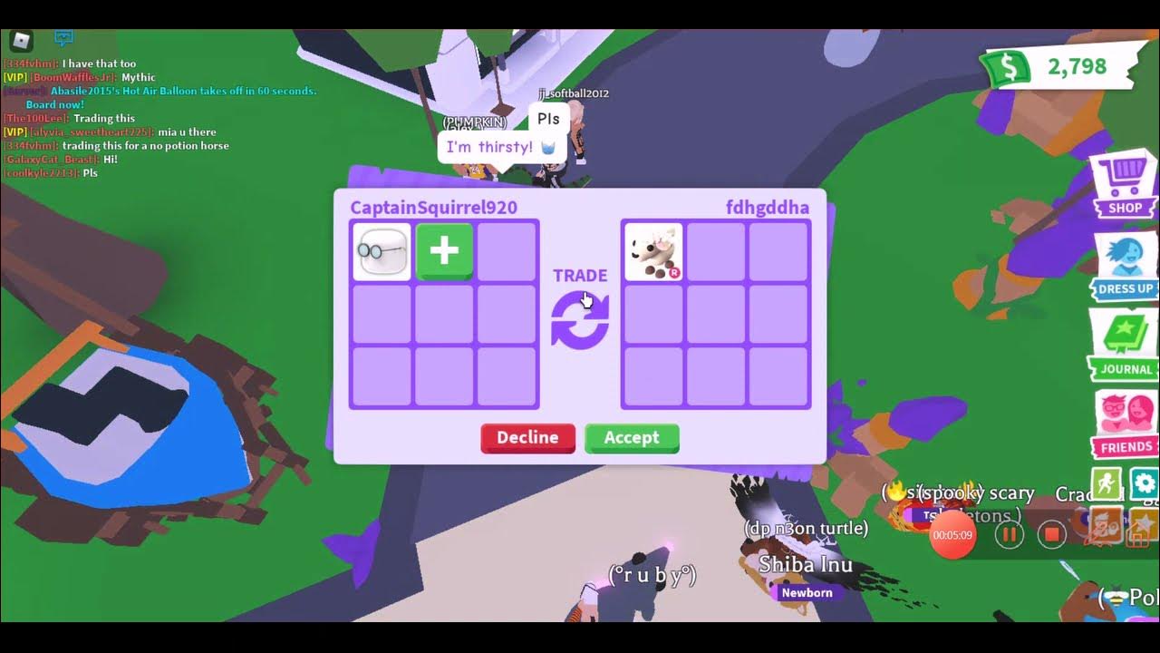 What do people offer for a marsh plush + Givaway (Adopt me) YouTube