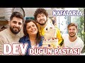 Kafalar ile 20 Katlı Dev Düğün Pastası Yaptık | Kafalar Karışık