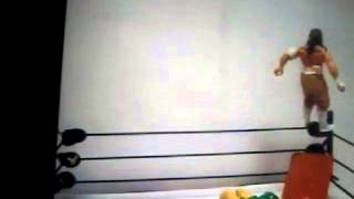 JWS-Dragon Suplex Through Table & Backflip Moonsault