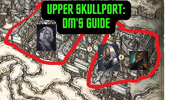 Upper Skullport: All NPCs and Locations #subscribe #dnd5e #dmguide