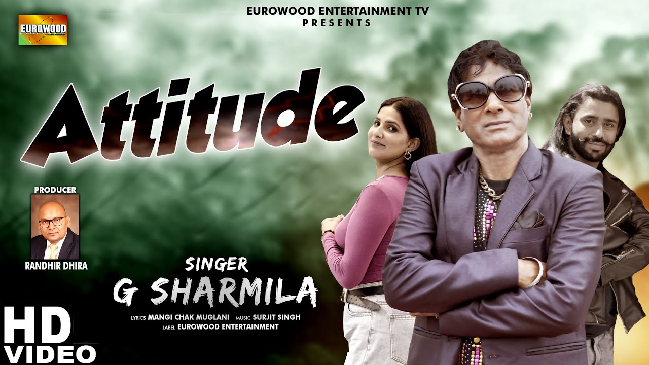 Attitude Official Video song  G Sharmila  Eurowood Entertainment TV