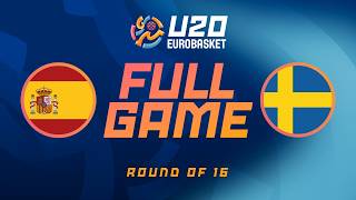 Round of 16 | Spain v Sweden | Full Basketball Game | FIBA U20 Women's EuroBasket 2026 screenshot 5