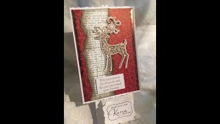 Dashing Deer Stampin Up! Tutorial
