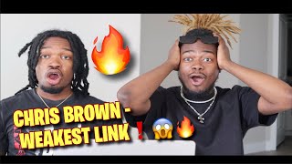 Chris Brown Said What?? Chris Brown - Weakest Link Reaction
