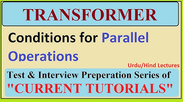 Parallel operation of Three Phase Transformer
