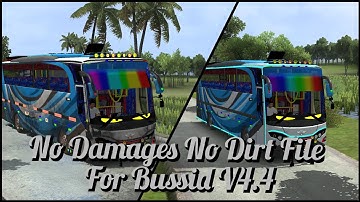 No Damage No Dirt File for Bussid V4.4 Download now #bussid #bussidmods