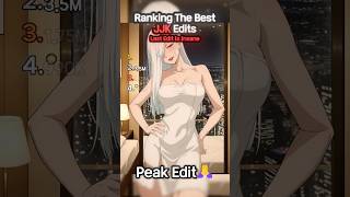 Ranking The Best JJK Edits  #viral #anime #shorts #usa