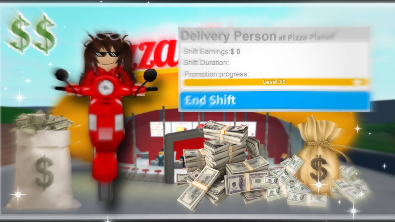 Working as LVL50 Pizza Delivery for 1 hour and seeing how much money I ...