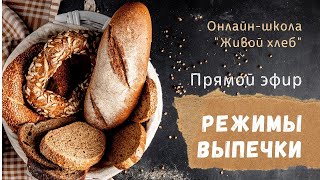 Прямой эфир "Режимы выпечки"