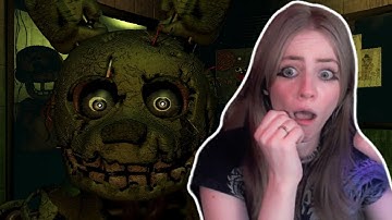 Playing FNAF 3 for the very first time