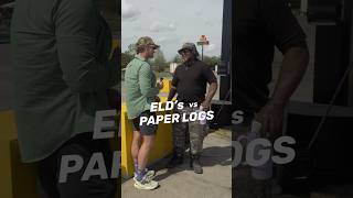 30 Year Trucker: Paper Logs vs ELDs #shorts
