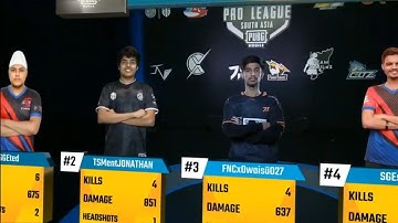 Fnatic VS Synergy VS OR VS TSM | 4V4V4V2 Highly Intense Fight In Last Circle | PMPL SA Finals