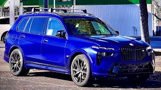 2023 BMW X7 M60i Frozen Marina Bay Blue