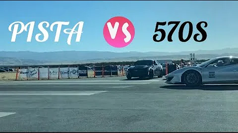 TUNED Ferrari 488 PISTA VS TUNED Mclaren 570S