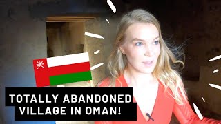 Exploring an abandoned village in Oman! Medhayrib Village