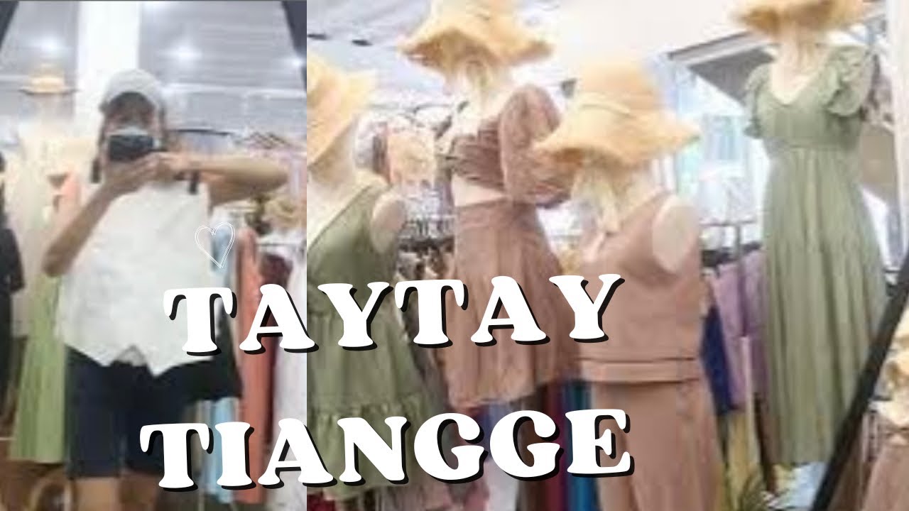 TAYTAY TIANGGE HOLIDAYS TIANGGE |SUMMER TRENDY OUTFITS #womenoutfits #thriftedlookforless2025