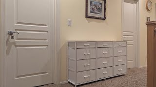 Romorgniz 55' 12 Drawer Dresser First Impression and Set Up