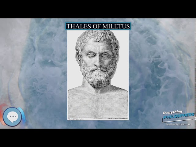 Thales of Miletus (624–548 BC) was a mathematician, astronomer and