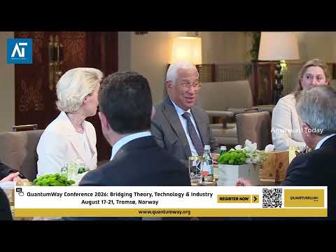 افتتاح القمة الأوروبية الأردنية في عمان فون دير لين كوستا الملك عبد الله الثاني أمارافاتي ا