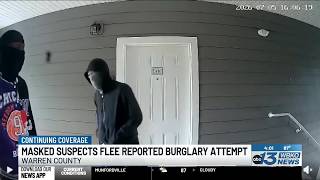 Masked suspects flee reported burglary attempt, sheriff says