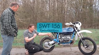 Der schlanke BMW Motorrad EnduroBoxer für den groben Einsatz, die  SWT-SPORTS  156 zum Endurowandern