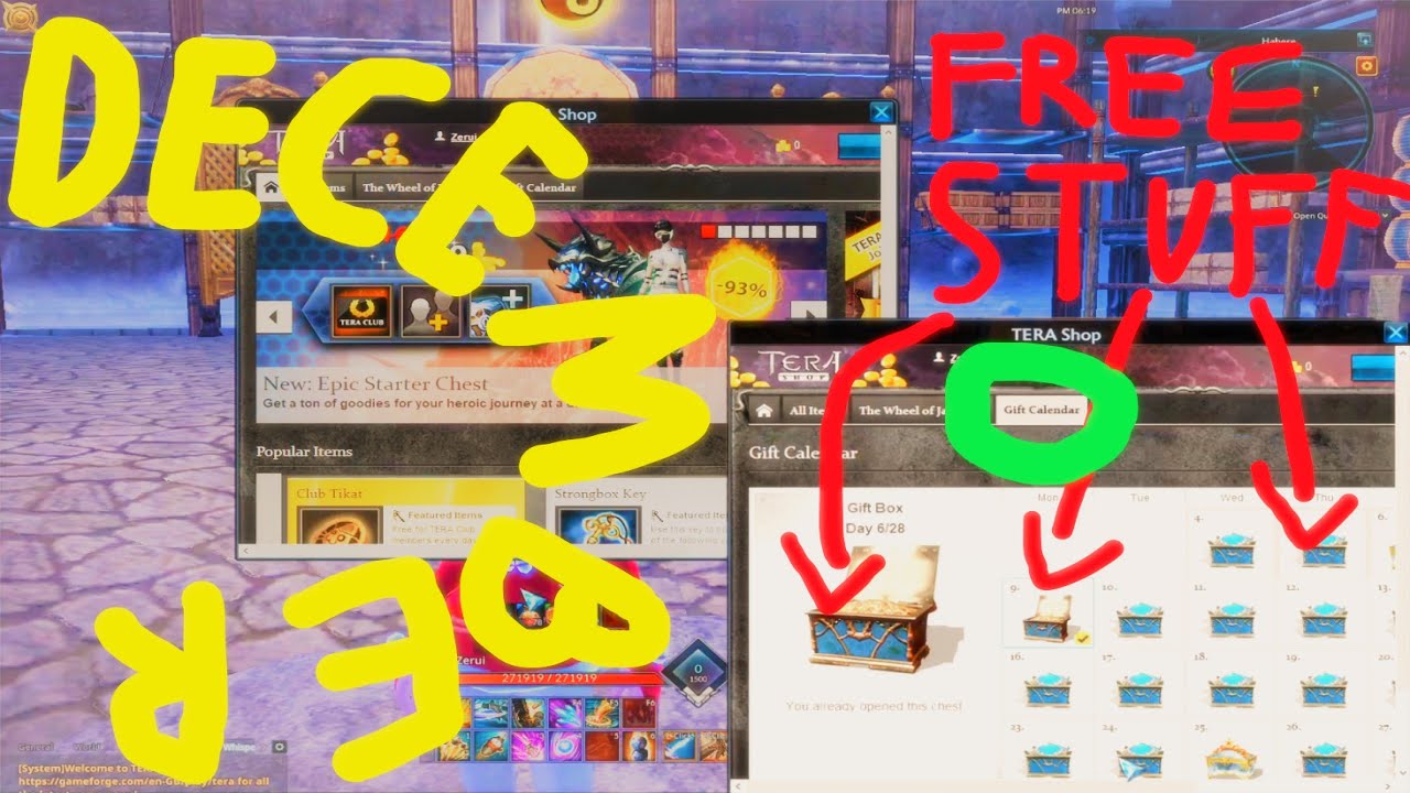 [TERA EU] FREE stuff everyday and current/upcoming events! | PART 297