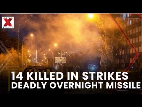 Video Russia Ukraine Escalation : Russia Ukraine strikes kill 14 amid escalating conflict | NewsX World
